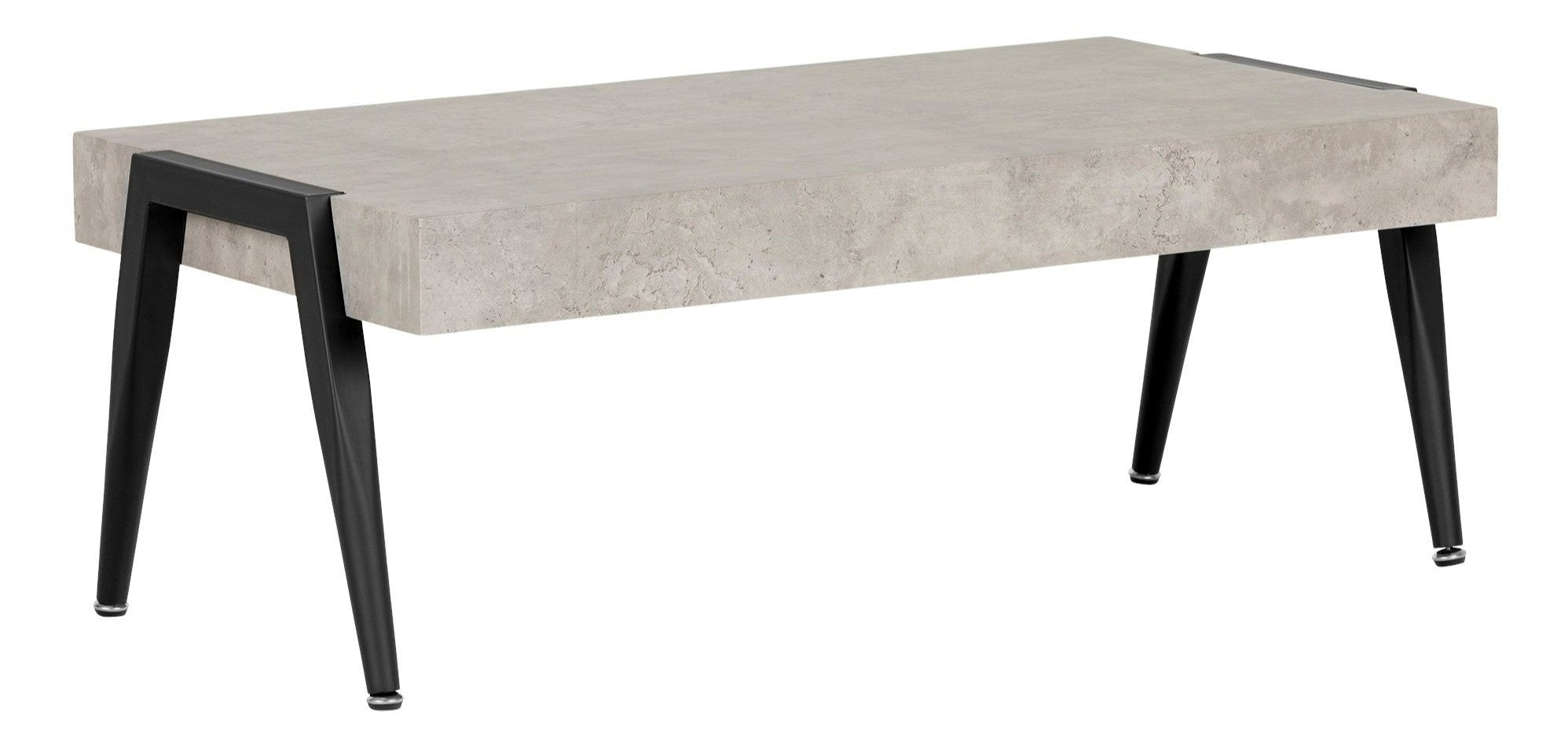 City Life Rectangular Coffee Table - Concrete | Table à café rectangulaire City Life - béton | D83GOQ7O