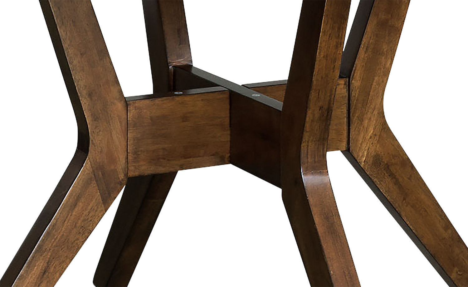 Chelsea Dining Table, 48"W Round - Walnut Brown | Table de salle à manger ronde Chelsea de 48 po (L) - brun noyer