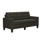 DHP Emily Fabric Sofa Couch Small Space Furniture - Grey|Sofa Emily de DHP en tissu pour petit espace - gris