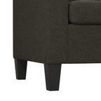 DHP Emily Fabric Sofa Couch Small Space Furniture - Grey|Sofa Emily de DHP en tissu pour petit espace - gris