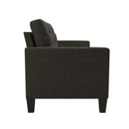 DHP Emily Fabric Sofa Couch Small Space Furniture - Grey|Sofa Emily de DHP en tissu pour petit espace - gris