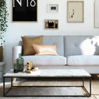 Mr. Kate Tess Linen Sofa - Light Grey|Sofa Tess de Mr. Kate en lin - gris clair