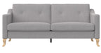 Mr. Kate Tess Linen Sofa - Light Grey|Sofa Tess de Mr. Kate en lin - gris clair