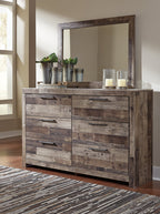 Derekson Bedroom 6-Drawer Dresser, 58.7"W x 36.4"H - Grey | Commode Derekson de 58,7 po (L) x 36,4 po (H) à 6 tiroirs pour la chambre à coucher - grise