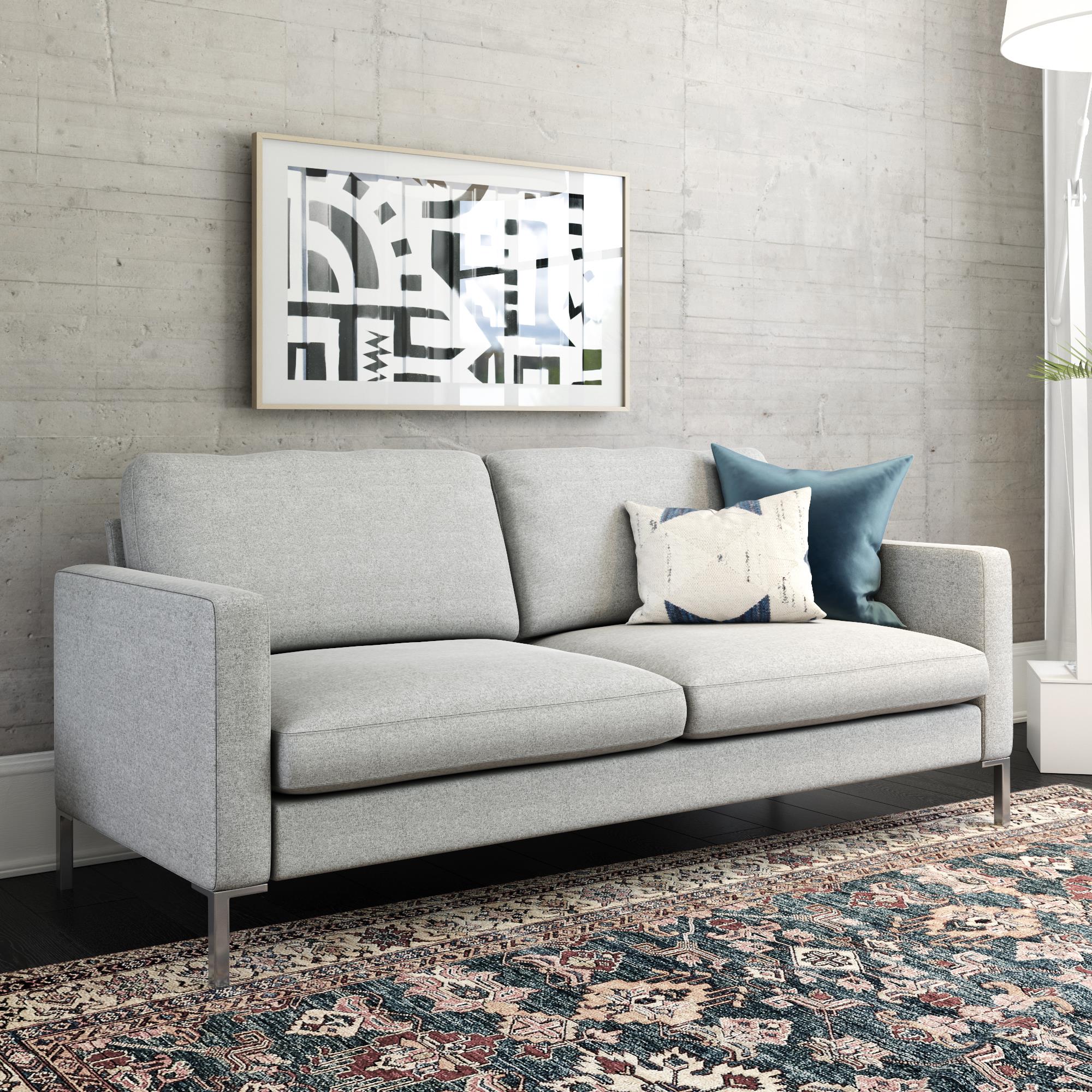 DHP Lexington Linen Sofa - Grey|Sofa Lexington de DHP en lin - gris