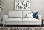DHP Lexington Linen Sofa - Grey|Sofa Lexington de DHP en lin - gris