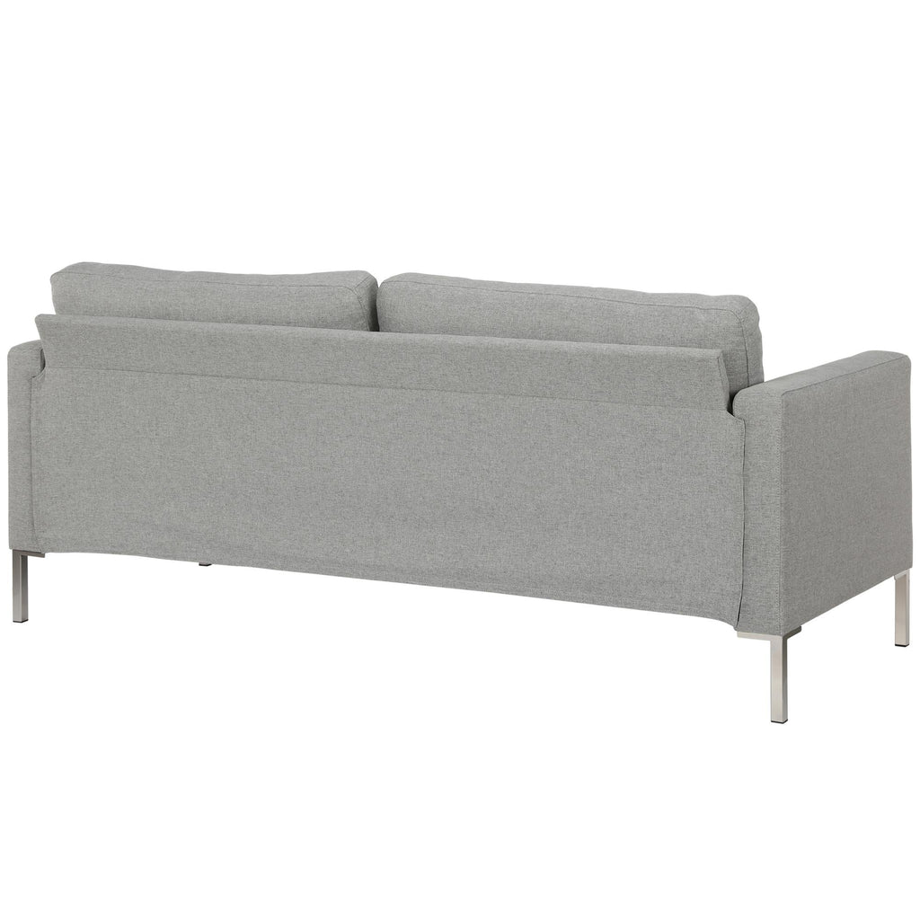 DHP Lexington Linen Sofa - Grey|Sofa Lexington de DHP en lin - gris