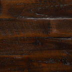Konagrove 48" Rustic Coffee Table with Storage and Casters - Dark Brown  Wood|Table à café rustique Konagrove de 48 po avec rangement et roulettes - bois brun foncé