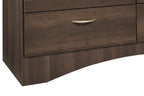 Aida Bedroom 6-Drawer Dresser, 49.5"W x 29.8"H, Made in Canada - Brown | Commode Aida de 49,5 po (L) x 29,8 po (H) à 6 tiroirs pour la chambre à coucher, fabriquée au Canada - brune