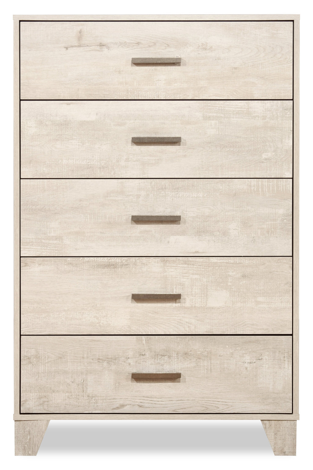 Arbor Bedroom Chest of Drawers, 5-Drawer, 31.5"W x 48.4"H - Driftwood White | Commode verticale de chambre à coucher Arbor de 31,5 po (L) x 48,4 po (H) à 5 tiroirs - bois de grève blanc