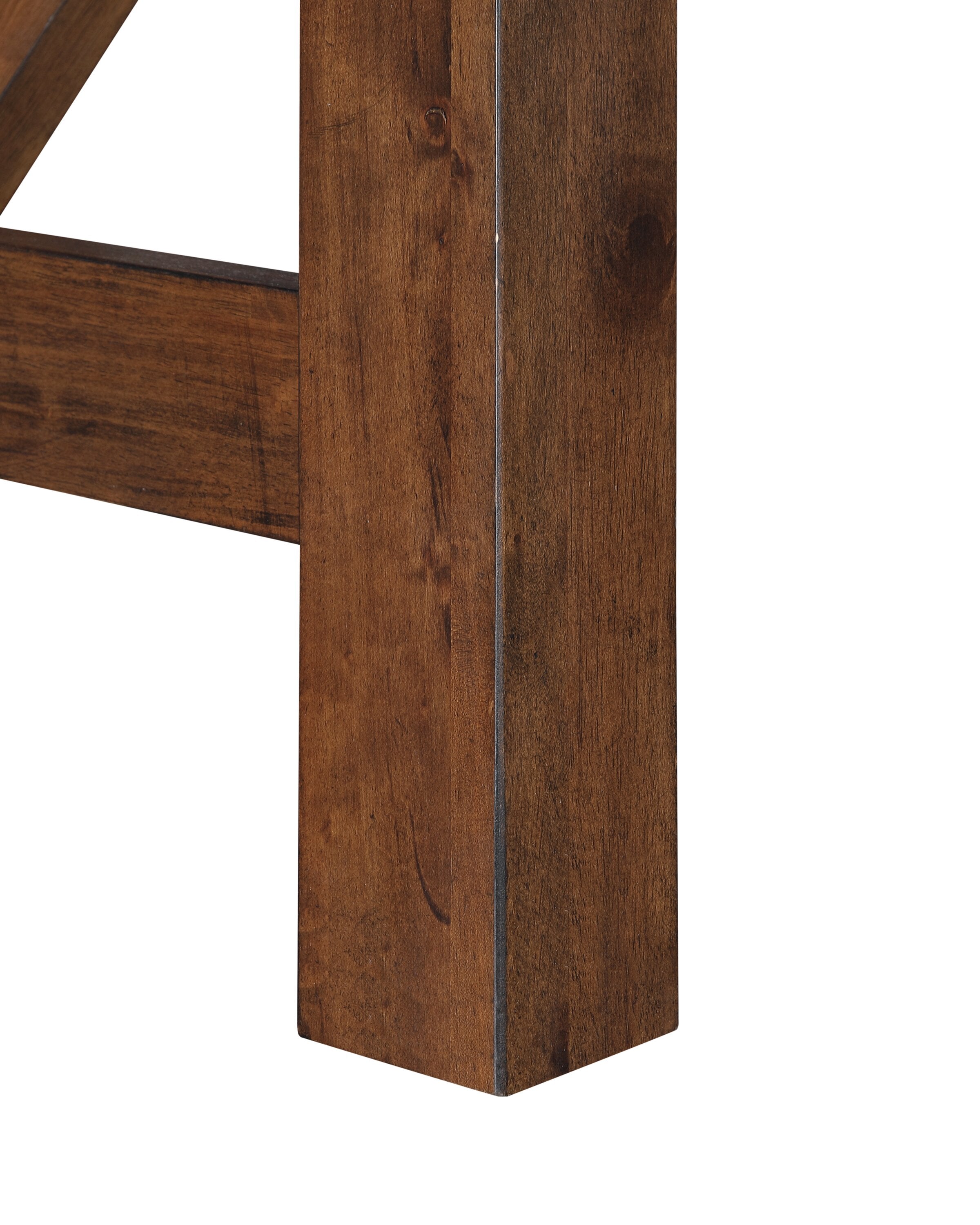 Boden Dining Table, 78"W, Trestle Base - Brown | Table de salle à manger Boden de 78 po (L) avec base à tréteaux - brune