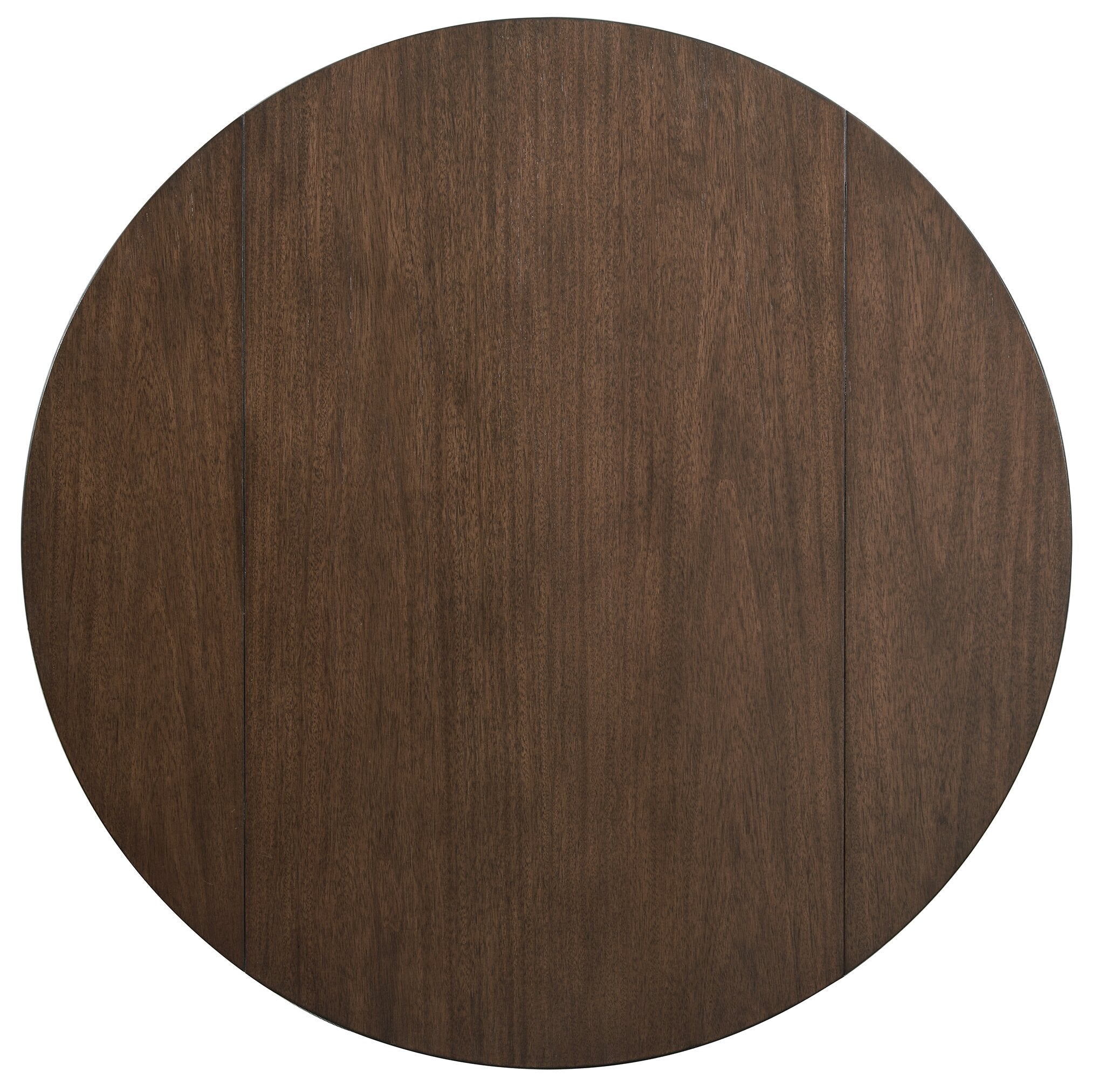 Bryn Drop-Leaf Dining Table, 42" Round - Two-Tone White & Brown | Table de salle à manger ronde Bryn de 42 po avec abattant - deux teintes, blanc et brun