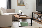 Gimetri Rectangular Coffee Table - Bamboo | Table à café rectangulaire Gimetri - bambou | D83GW914