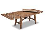 Cedar Dining Table, Pine Wood, Trestle-Base, 72.07"W - Brown | Table de salle à manger Cedar de 72,07 po (L) en pin avec base à tréteaux - brune