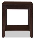 Aspen 47.3" Traditional 3-Pack Coffee + 2 End Tables - Espresso Brown |Ensemble 3 tables traditionnelles Aspen de 47,3 po (table à café et 2 tables de bout) - brun espresso