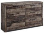Derekson Bedroom 6-Drawer Dresser, 58.7"W x 36.4"H - Grey | Commode Derekson de 58,7 po (L) x 36,4 po (H) à 6 tiroirs pour la chambre à coucher - grise