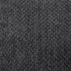 Made in Canada Febe 85" Chenille Fabric Condo-Size Sofa with Flared Arms and Accent Pillows - Charcoal Grey | Sofa Febe de 85 po de format condo fabriqué au Canada en tissu de chenille avec accoudoirs évasés et coussins décoratifs - gris anthracite