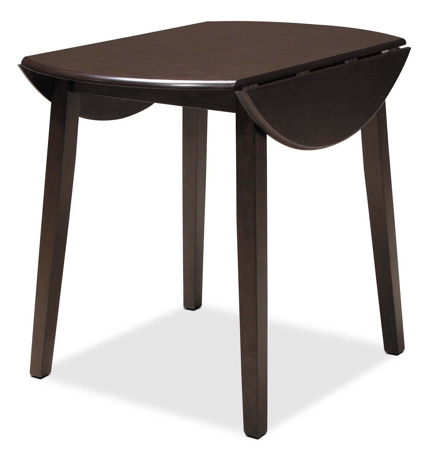 Hammis Drop-Leaf Dining Table, 36"W Round - Brown | Table de salle à manger ronde Hammis de 36 po (L) à abattant - brune