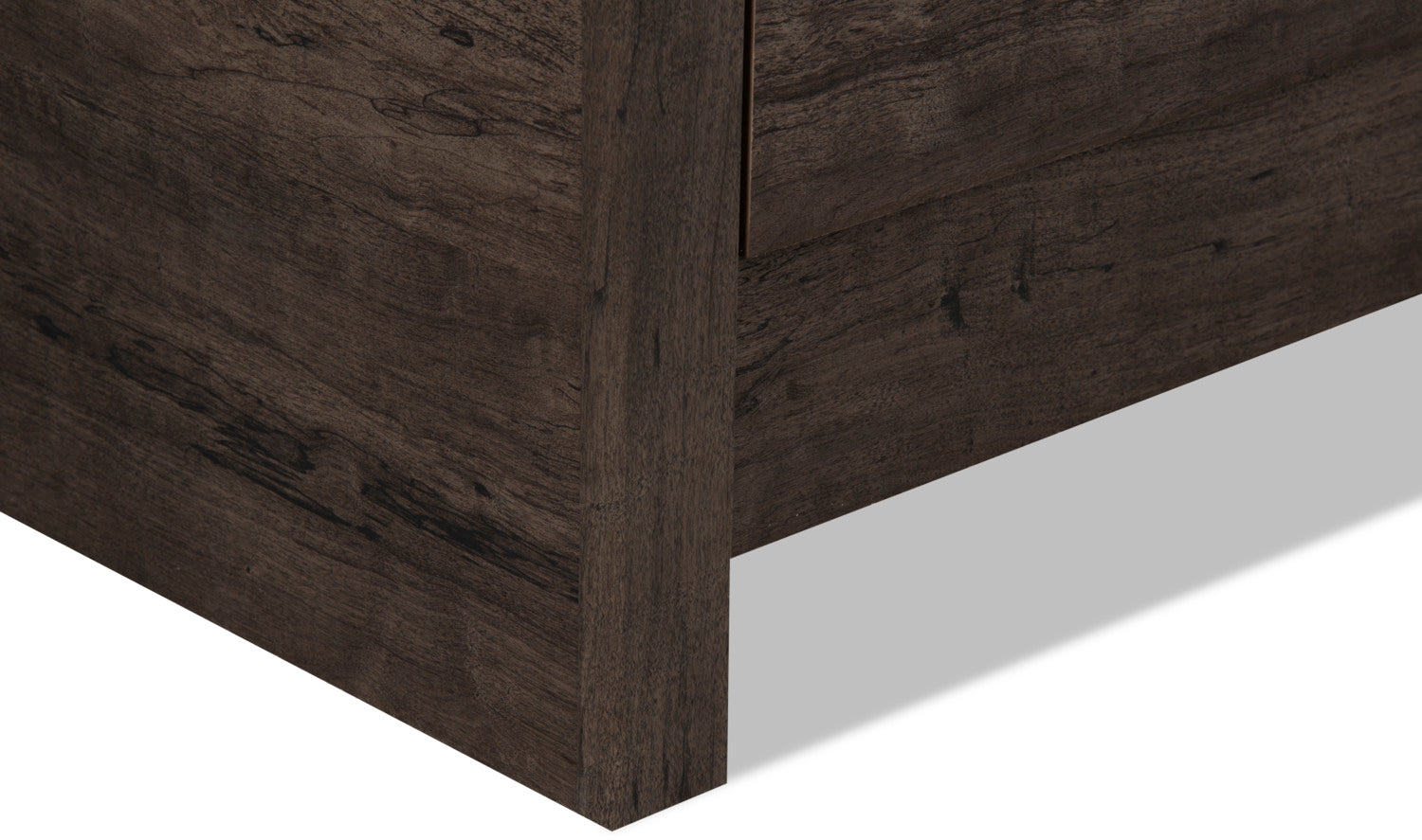 Grayson Bedroom 6-Drawer Dresser, 56.6"W x 32.3"H, Made in Canada, Rustic - Dark Grey | Commode rustique Grayson de 56,6 po (L) x 32,3 po (H) à 6 tiroirs pour la chambre à coucher, fabriquée au Canada - gris foncé