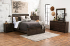 Grayson Bedroom 6-Drawer Dresser, 56.6"W x 32.3"H, Made in Canada, Rustic - Dark Grey | Commode rustique Grayson de 56,6 po (L) x 32,3 po (H) à 6 tiroirs pour la chambre à coucher, fabriquée au Canada - gris foncé