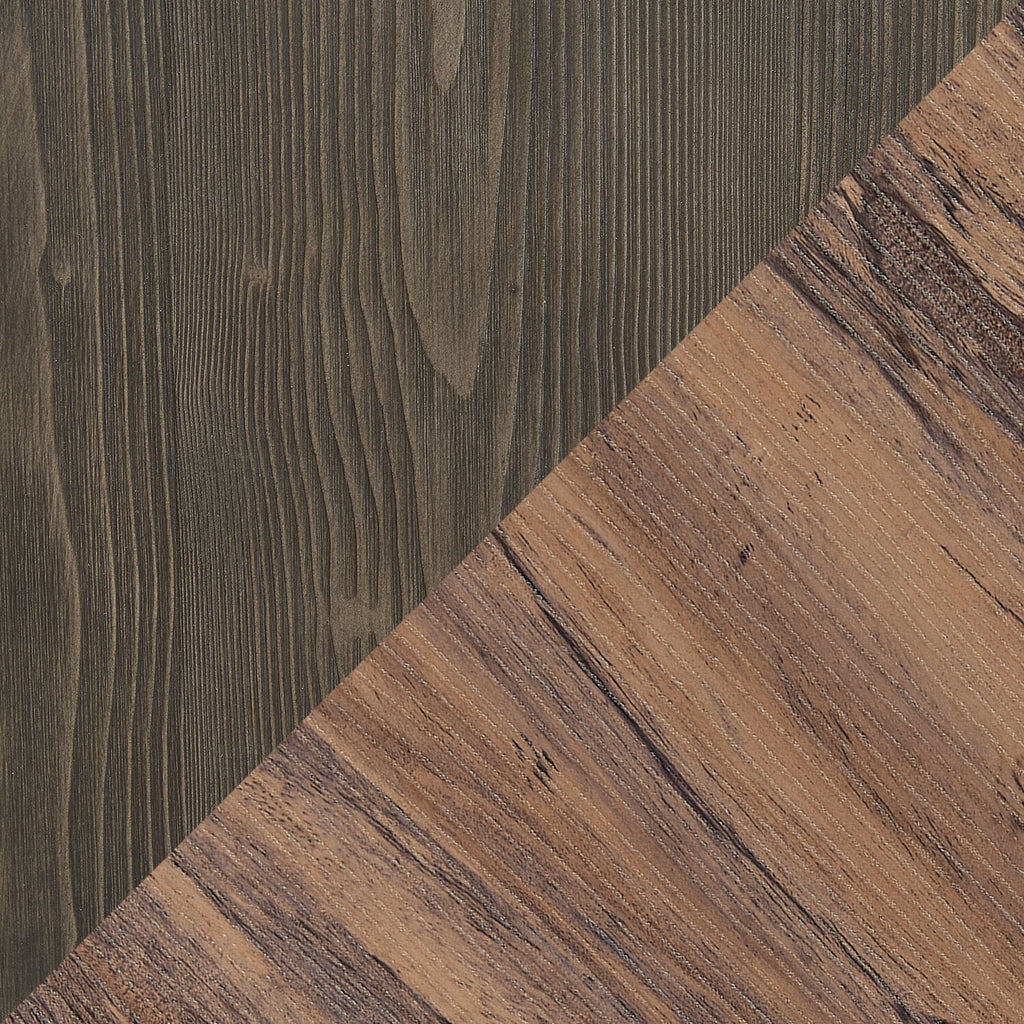 Kinsley 43.3" Modern Coffee Table - Dark Brown Wood|Table à café moderne Kinsley de 43,3 po - bois brun foncé