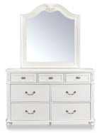 Livy 7-Drawer Dresser for Kids, 56"W - White | Commode Livy de 56 po (L) à 7 tiroirs pour enfants - blanche
