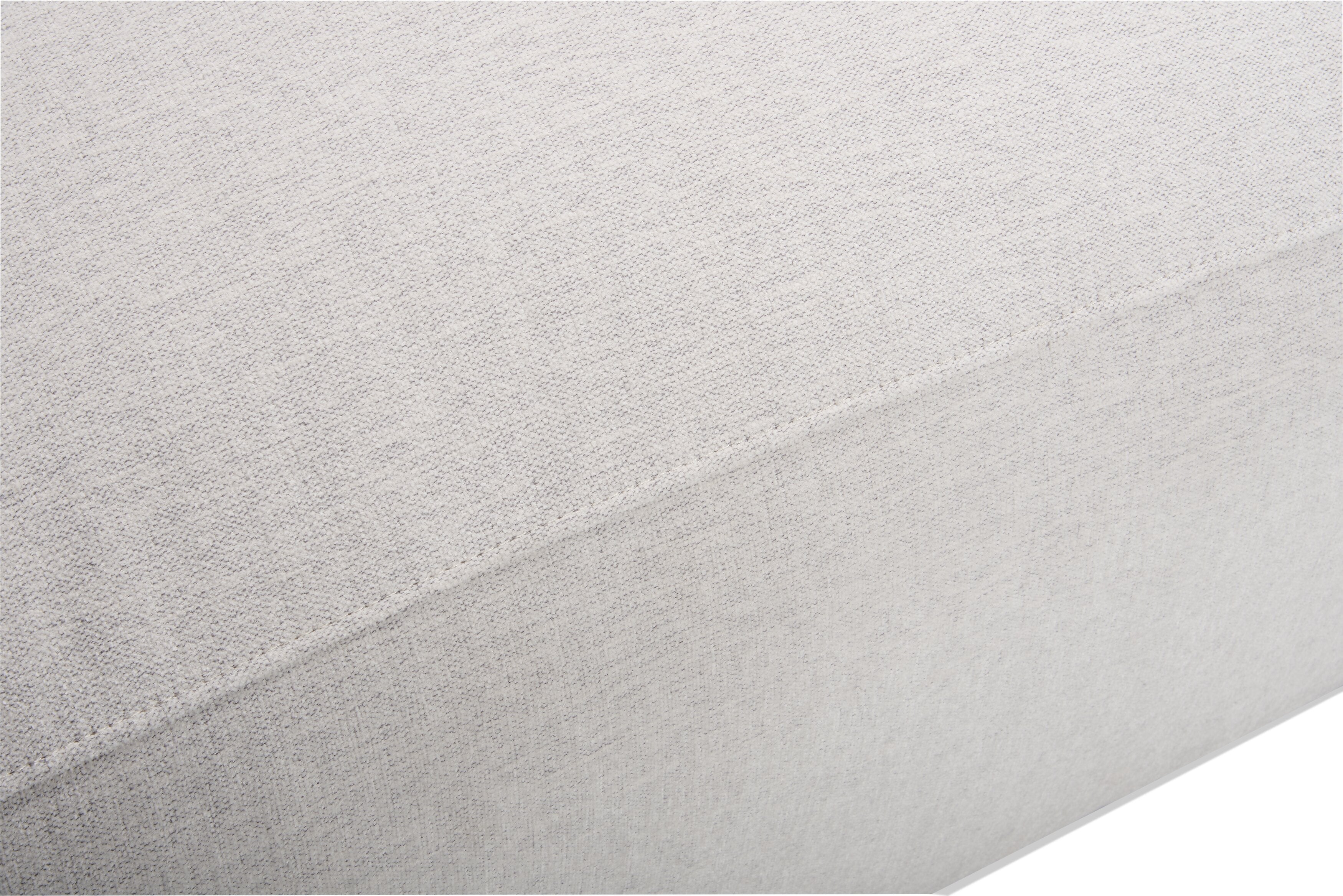 Kort & Co. Lotus 89" Chenille Fabric Sofa with Feather Down Cushions - Linen Grey | Sofa Lotus de Kort & Co. de 89 po en tissu de chenille avec coussins en duvet et plumes - gris lin