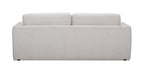 Kort & Co. Lotus 89" Chenille Fabric Sofa with Feather Down Cushions - Linen Grey | Sofa Lotus de Kort & Co. de 89 po en tissu de chenille avec coussins en duvet et plumes - gris lin