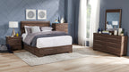 Olivia Bedroom 6-Drawer Dresser, 61.3"W x 32.8"H, Made in Canada - Grey | Commode Olivia de 61,3 po (L) x 32,8 po (H) à 6 tiroirs pour la chambre à coucher, fabriquée au Canada - grise