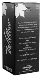 Springwall Red Cedar Tight Top Luxury Firm RV Mattress-in-a-Box | Matelas luxueux ferme à plateau régulier dans une boîte Red Cedar de Springwall pour véhicule récréatif