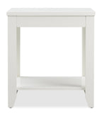 Aspen 47.3" Traditional 3-Pack Coffee + 2 End Tables - White | Ensemble 3 tables traditionnelles Aspen de 47,3 po (table à café et 2 tables de bout) - blanc