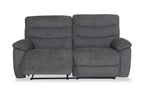 Brody 73.62" Chenille Fabric Reclining Sofa - Dark Grey | Sofa inclinable Brody de 73,62 po en tissu de chenille - gris foncé