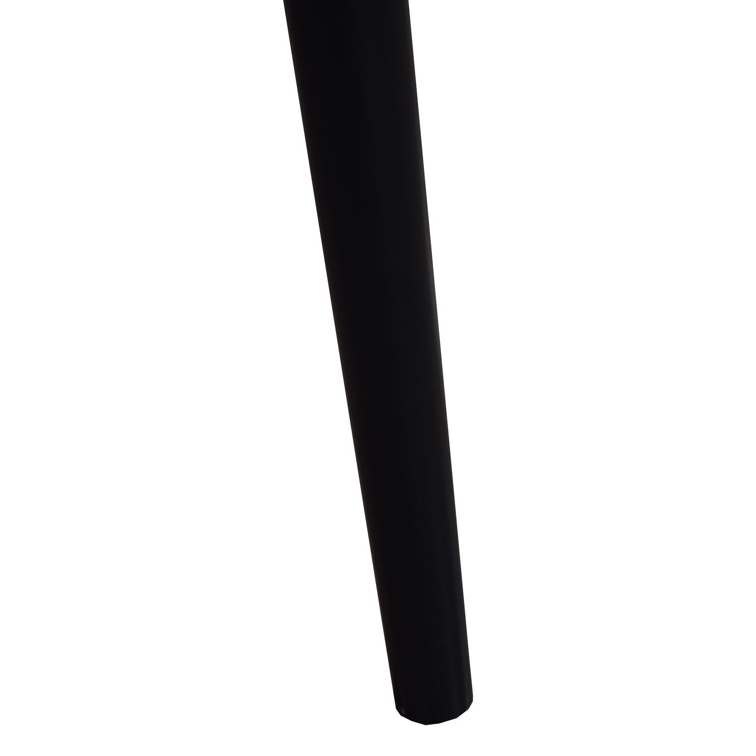 Astro Dining Chair with Curved Spindle-Back - Black | Chaise de salle à manger Astro avec dossier à barreaux en forme de fuseau courbé - noire