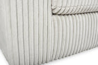 Willow 87" Light Grey Fabric Sofa with Track Arms and Reversible Seat and Back Cushions | Sofa Willow de 87 po en tissu gris clair avec accoudoirs rectilignes et coussins de siège et de dossier réversibles | WIL2GYSF