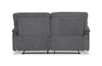 Brody 73.62" Chenille Fabric Reclining Sofa - Dark Grey | Sofa inclinable Brody de 73,62 po en tissu de chenille - gris foncé