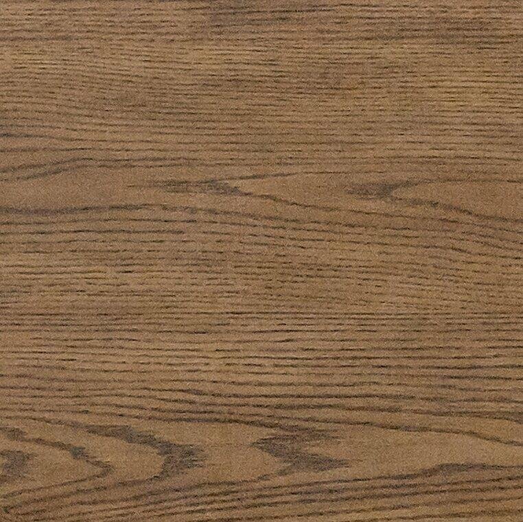 Dena Dining Table with 42-60"W Extension, Round  - Oak Brown | Table de salle à manger ronde Dena de 42 po à 60 po (L) avec rallonge - chêne brun