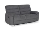 Brody 73.62" Chenille Fabric Reclining Sofa - Dark Grey | Sofa inclinable Brody de 73,62 po en tissu de chenille - gris foncé