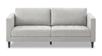 Metro 78" Fabric Sofa with Tufted Seat Cushions and Reversible Back Cushions - Neutral | Sofa Metro de 78 po en tissu avec coussins de siège capitonnés et coussins de dossier réversibles - neutre
