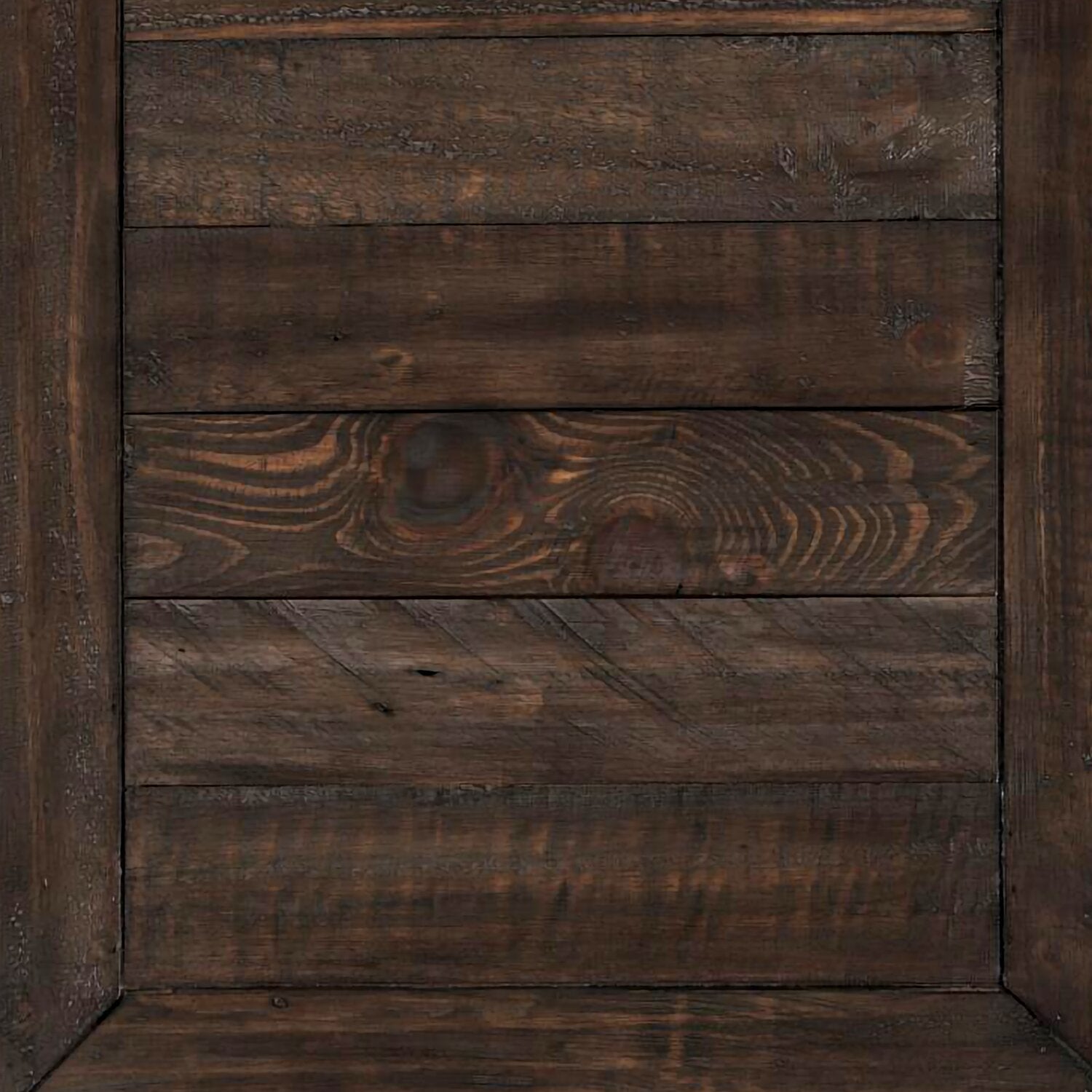 Morgan 48" Rustic Coffee Table With Storage, Shelf and Casters - Dark Brown with Reclaimed Wood|Table à café rustique Morgan de 48 po avec rangement, tablette et roulettes - brun foncé avec bois recyclé