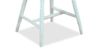Hana Dining Chair, Wood, Slat-Back - Two Tone White & Natural | Chaise de salle à manger Hana en bois avec dossier à lattes - deux teintes, blanc et naturel