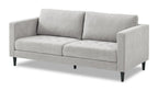 Metro 78" Fabric Sofa with Tufted Seat Cushions and Reversible Back Cushions - Neutral | Sofa Metro de 78 po en tissu avec coussins de siège capitonnés et coussins de dossier réversibles - neutre