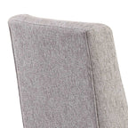 Cedar Dining Chair with Polyester Fabric, Pine Wood - Beige | Chaise de salle à manger Cedar en tissu de polyester et en pin - beige