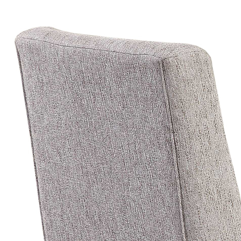 Cedar Dining Chair with Polyester Fabric, Pine Wood - Beige | Chaise de salle à manger Cedar en tissu de polyester et en pin - beige