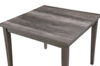 Krew Counter-Height Dining Table, Melamine, 42"W - Grey | Table de salle à manger Krew de 42 po (L) de hauteur comptoir en mélamine - grise