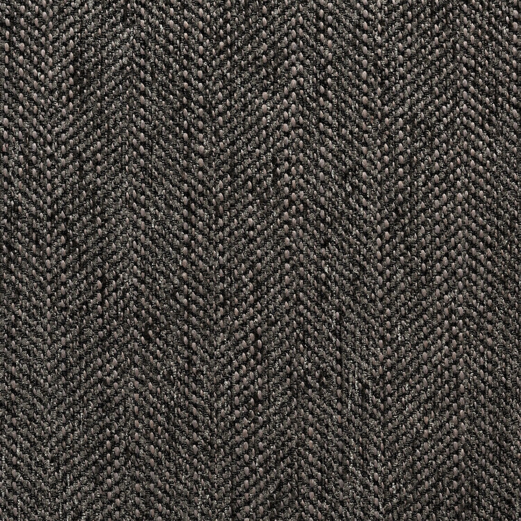 Made in Canada Nofia 80" Chenille Fabric Sofa with Two Accent Pillows and Wood Legs - Charcoal Grey | Sofa Nofia de 80 po fabriqué au Canada en tissu de chenille avec 2 coussins décoratifs et pattes en bois - gris anthracite