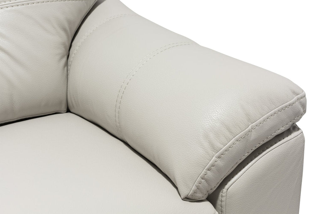 Made in Canada Addison 86" Leather-Look Fabric Sofa with Removable Seat Cushion and Tufting - Beige | Sofa Addison de 86 po fabriqué au Canada en tissu d’apparence cuir avec coussin de siège amovible et capitonnage - beige