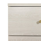 Lake Bedroom Chest of Drawers, 5-Drawer, 29"W x 52"H, Made in Canada, Glam - White | Commode verticale somptueuse Lake de 29 po (L) x 52 po (H) à 5 tiroirs pour la chambre à coucher, fabriquée au Canada - blanche