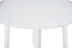 Bryn Drop-Leaf Dining Table, 42" Round - White | Table de salle à manger ronde Bryn de 42 po avec abattant - blanche