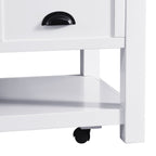 Centennial 48" Modern Lift Top Coffee Table with Storage, Shelf & Casters - White | Table à café moderne Centennial de 48 po avec dessus relevable, rangement, tablette et roulettes - blanche