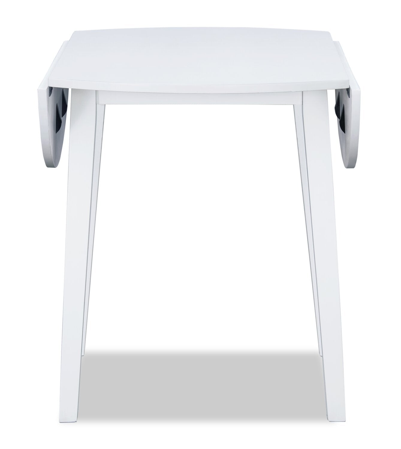 Bryn Drop-Leaf Dining Table, 42" Round - White | Table de salle à manger ronde Bryn de 42 po avec abattant - blanche